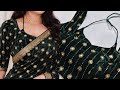Stylish Blouse Front Neck Design Cutting And Stitching | Neck Blouse Designs | Blouse Ki Design