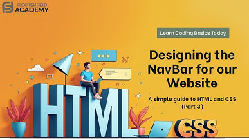 Learn HTML & CSS From Scratch: Designing the NavBar (Episode 3)