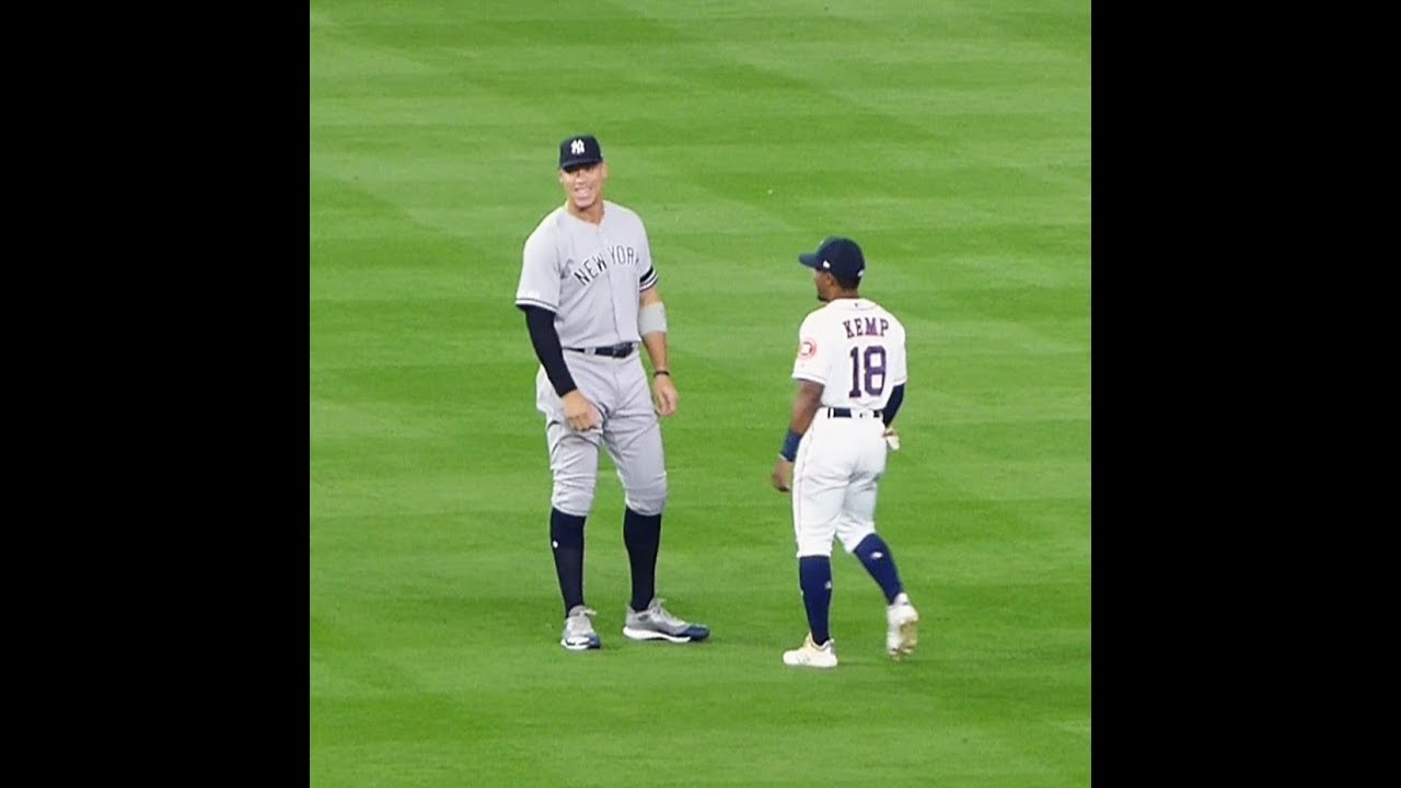 Aaron Judge ramps up pregame work