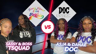 Boss \& Sassy (Tsquad) vs Asja \& Danae (Doc) I FOLLOW @TOMMYTHECLOWN ON INSTAGRAM ​