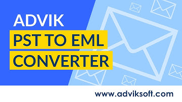 How to Convert PST to EML without Outlook - Step by Step Guide | Advik PST to EML Converter