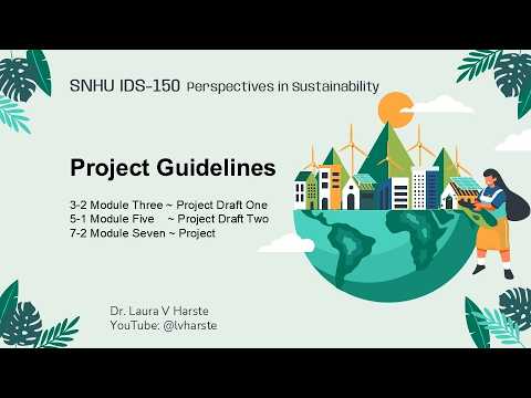Ids 150 Module 3 Project SNHU IDS-150 Project guidelines 3-2, 5-1, & 7-1 - YouTube