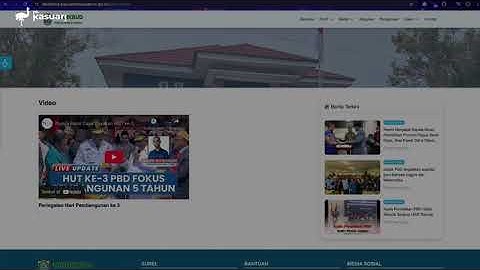 Cara Mengelola Halaman Kontak - Website Profil Dinas Pendidikan Papua Barat Daya