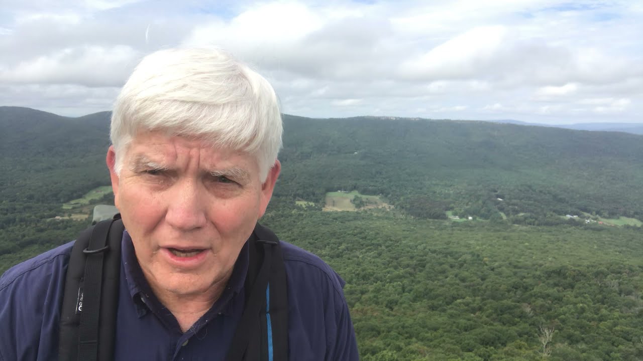 Hank's "thin place" on the Big Schloss on Virginia-West Virginia border