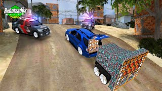 REBAIXADOS ELITE BRAISL | I SET UP A WALL IN THE HILUX SW4 AND PASSED THE FAVELA Blitz screenshot 4