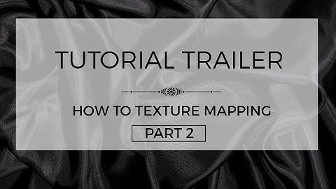 Metasequoia 4 Tutorial Intermediate Level 16 TRAILER : How to Texture Mapping Part 2t#phionestudio