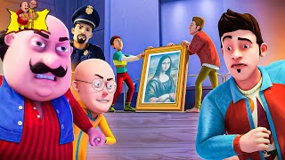 Motu Patlu Ke Samne Hui Famous MONALISA Ki Painting Chori | Motu Patlu | Kiddie Land