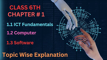 6th Class Computer | Chapter 1 | Class 6th Computer | SNC 2023-24