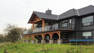 What is the difference between a full scribe log home, post and beam and timber frame?