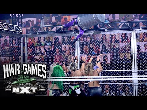 Io Shirai’s jaw-dropping jump from the top of the cage: NXT TakeOver: WarGames