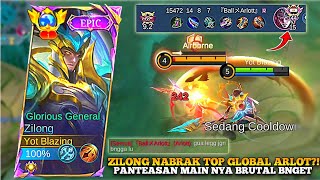 ZILONG CRASHES TOP GLOBAL ARLOT?! NO WONDER HIS PLAY IS SO BRUTAL!!!