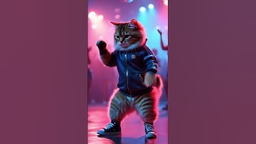 Groovy Cat Showing Off Dance Moves 💃🐱 | The Ultimate Feline Dancer!