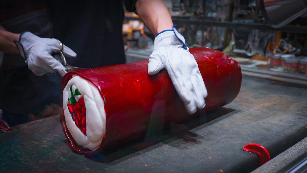 【驚愕】いちご？ぶどう？金太郎飴ができるまで！Handmade Candy Making in Japan　Japanese Street Food