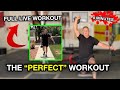 Dan john demonstrates the perfect workout