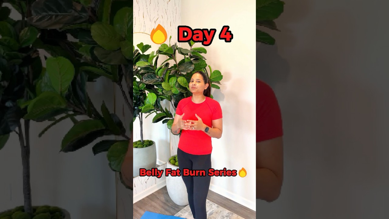 Burn Belly Fat Fast 💪 | High Knees with Twist | Day 4 Belly Fat Killer Series