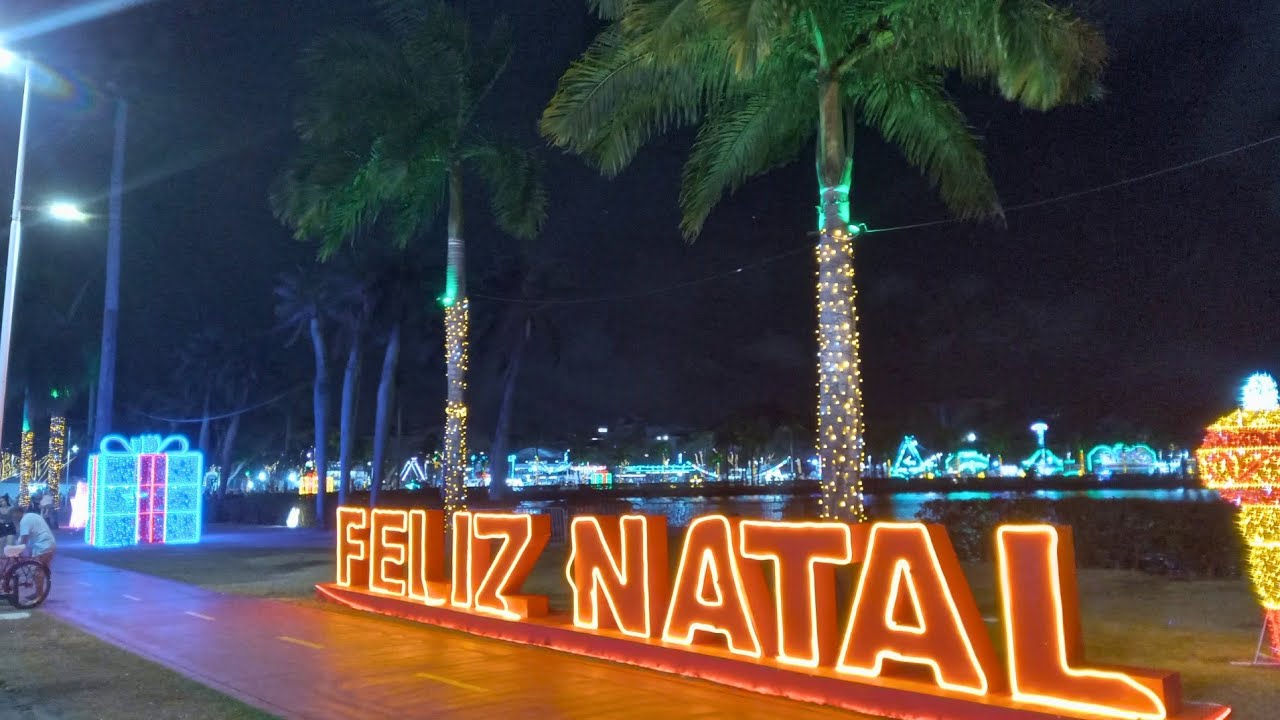  Mostrando a decoração de Natal dessa cidade✨️🎅🎄 