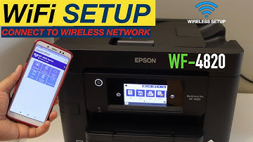 Epson WorkForce WF-4820 WiFi Setup.