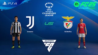 FC 25 PS4 Pro - Juventus vs Benfica - UEFA Women's Champions League 25/26