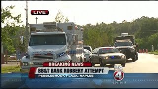 Attempted robber threatens North Naples BB&T bank with a bomb