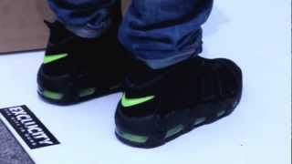 nike air more uptempo black volt