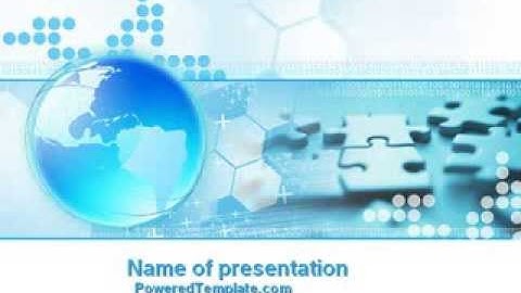 World Integrity PowerPoint Template by PoweredTemplate.com