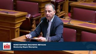 Β. Μεταξάς:Άρση μονιμότητας και χαράτσια θωρακίζουν το αστικό κράτος σε βάρος των λαϊκών δικαιωμάτων