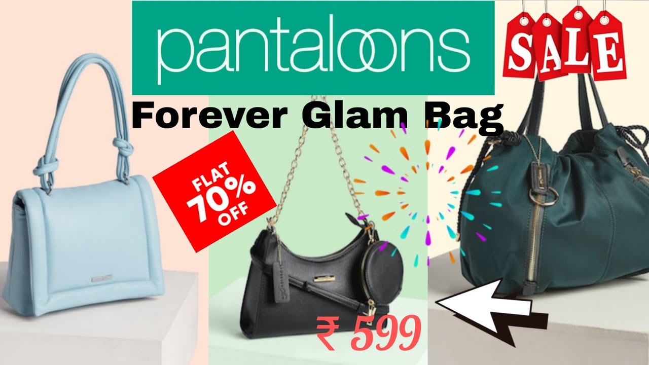 Buy Forever Glam By Pantaloons Women Blue Hand-held Bag BLUE Online @ Best  Price in India | Flipkart.com