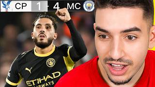 Cherki Is A MAGICIAN! Man City Defeat Crystal Palace 4-1..