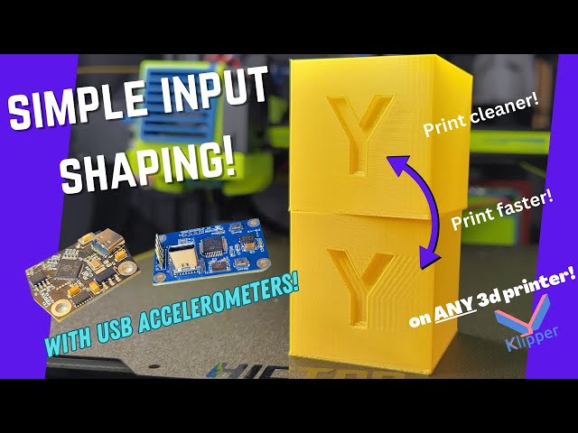 Input Shaping Made easy with a USB accelerometer! 