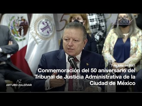 Conmemoración del 50 aniversario del Tribunal de Justicia Administrativa de la Ciudad de México