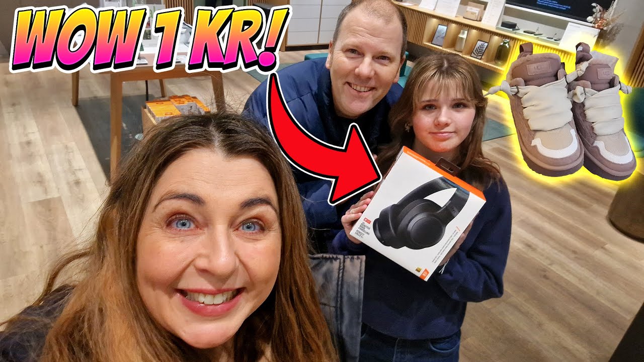UGG SNEAKERS🥾HOVEDTELEFONER TIL 1 KR😃