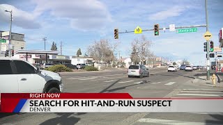Search for hit-and-run suspect