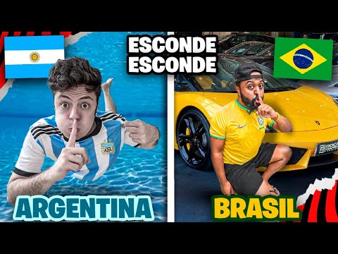 ESCONDE ESCONDE DOS PAISES DA COPA DO MUNDO!