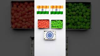 🇮🇳 indian flag unique art with matchstick box 😍 #art #flag #box #india #trending