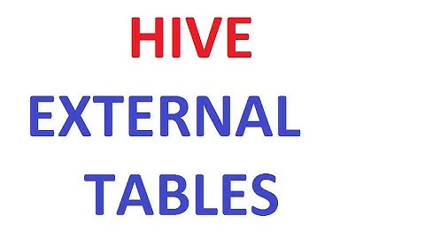 Hive tutorial 3 :  BigData HIVE Tutorial HIVE Managed and External table types #hive #bigdata