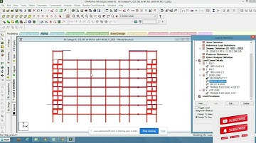 ✅Genrating Static Seismic Load in StaadPro #staadpro