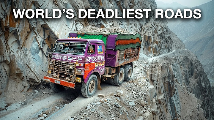 SULLE STRADE PIÙ PERICOLOSE DEL MONDO - I camionisti immortali del Pakistan 🇵🇰