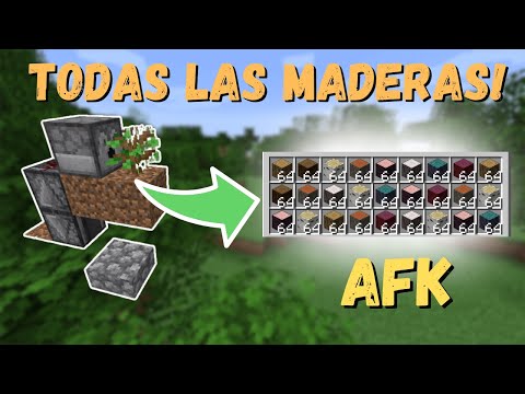 AFK WOOD FARM (Very Easy and Efficient) - Minecraft JAVA 26.2