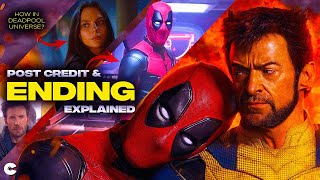 SPOILERS⚠️| DEADPOOL & WOLVERINE Ending and Post Credit Scene Explained