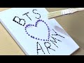 How to Draw BTS & ARMY / Acrylic Painting for Beginners