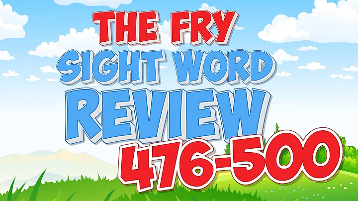 Fry Sight Word Review | 476-500 | Jack Hartmann