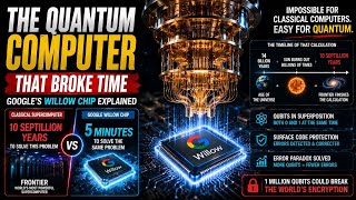 The Quantum Computer That Broke Time | Google’s Willow Chip Explained ⚡