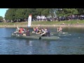 The Great Lake Anna Canoe Race is exciting compeition at Mum Fest
