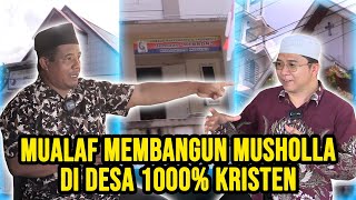 Converts build prayer rooms in a 1000% Christian village