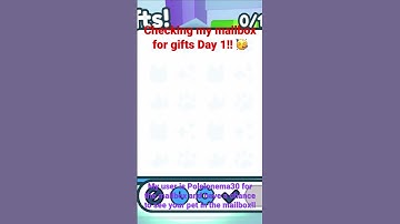 Day 1 of checking the mailbox!! 🥳 (Pet Simulator X) #gaming #petsimx #shorts #roblox #recommended