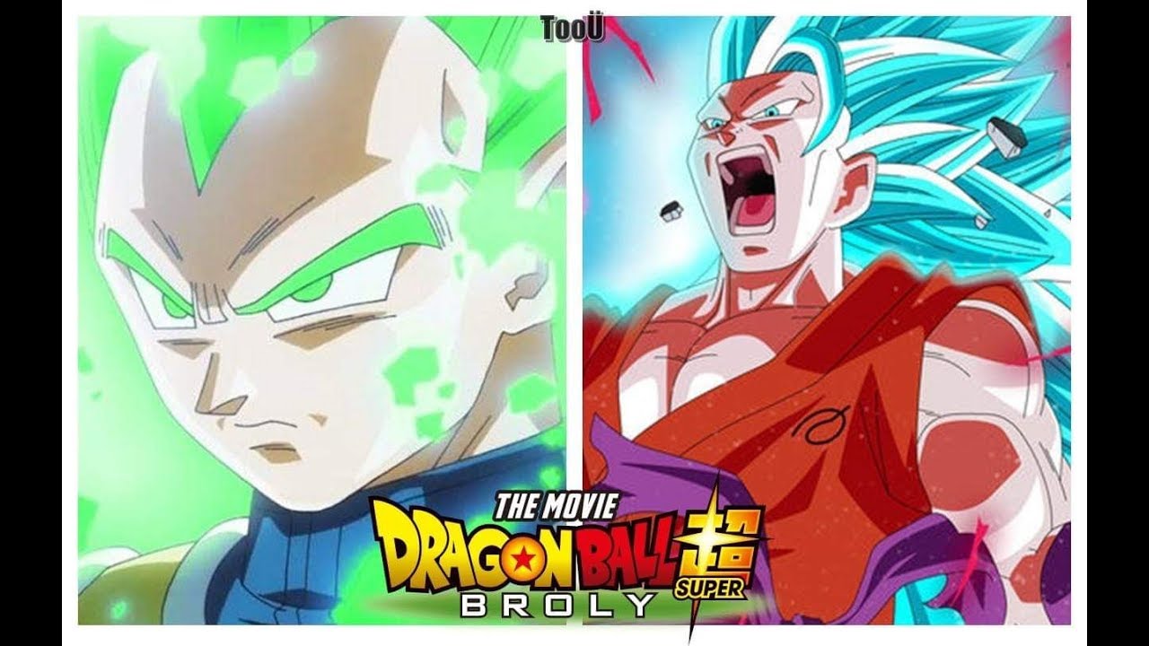 Broly, Vegeta y Goku ¿Que significa el cabello verde que hubo en la ...