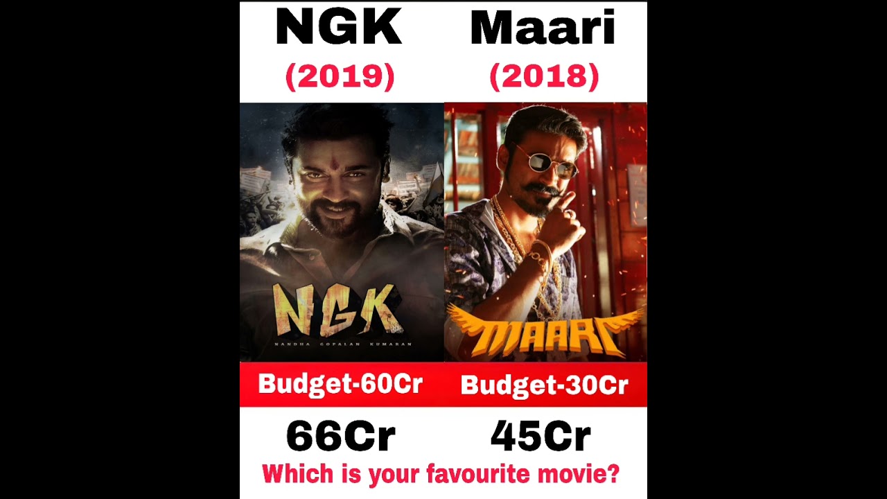 Maari vs NGK movie comparison 