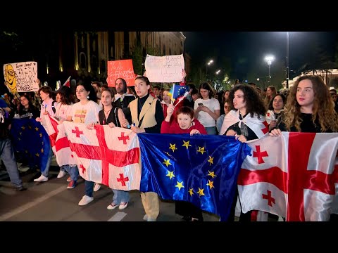 არა რუსულ კანონს! | ახალგაზრდების მსვლელობა ევროკავშირის ოფისისკენ