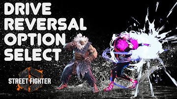 NEVER lose to drive reversal again! Meaty jab option select tutorial (SF6)