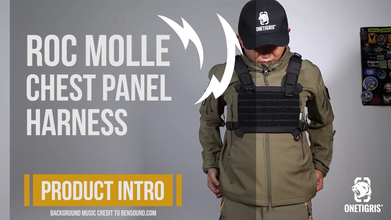 OneTigris Harnais tactique modulaire Chest Rig ROC Molle OneTigris Harnais tactique modulaire Chest Rig ROC Molle